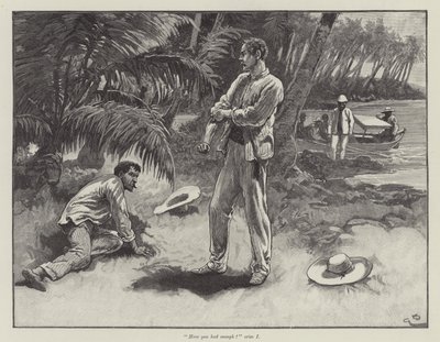 Uma, o la Spiaggia di Falesa, di Robert Louis Stevenson da Gordon Frederick Browne